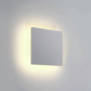 ONE Light Backlight Range - buiten wandverlichting - 15 x 6 x 15 cm - 7W LED incl. - IP54 - wit