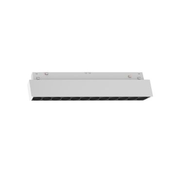 VK Lighting Eiva - magnetisch railsysteem - railbalk - 22,2 x 2,15 x 4,7 cm - 12W LED incl. - DALI dimbaar - wit
