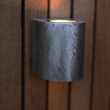 Nordlux Canto 2 - buiten wandverlichting - 8,7 x 10,4 cm - 2 x 5W LED incl. - IP44 - gegalvaniseerd metaal