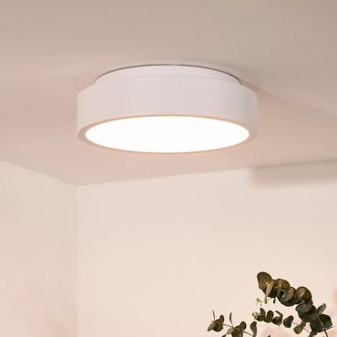 Lucide Talowe - plafondverlichting - Ø 30 x 8 cm - 20W dimbare LED incl. - wit