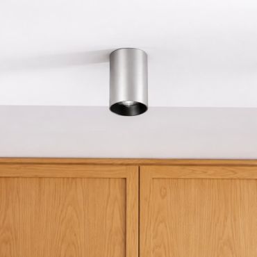 Faro Stan - plafondverlichting - Ø 6 x 10,5 cm - aluminium