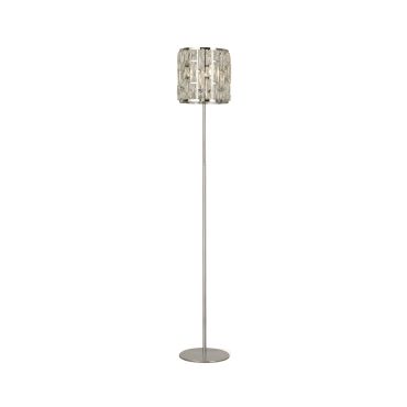 Searchlight Bijou - staanlamp - Ø 26 x 155 cm - chroom