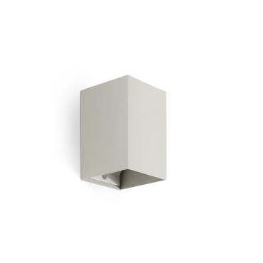 Faro Lune - wandlamp - 8 x 10 x 6,5 cm - grijs
