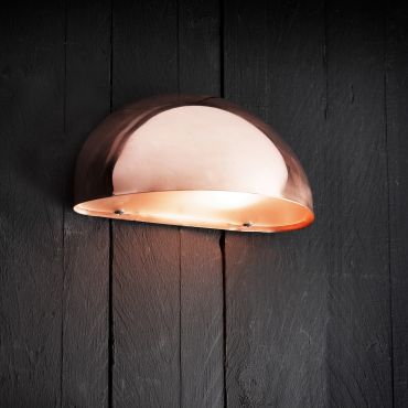 Nordlux Scorpius - buiten wandverlichting - 20 x 10 cm - IP23 - koper