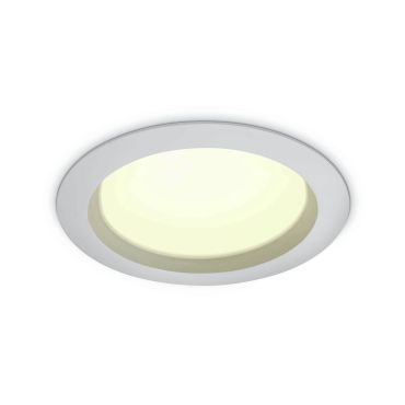 ONE Light Bathroom Downlights - inbouwspot - Ø 228 mm, Ø 210 mm inbouwmaat - 25W LED incl. - IP54 - wit - witte lichtkleur