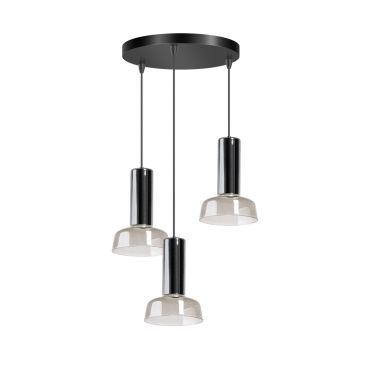 ETH Beal - hanglamp - Ø 35 x 200 cm - smoke groen
