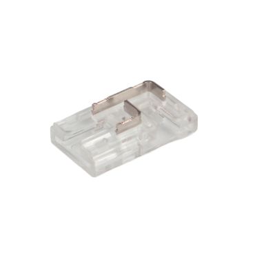 Lichtkoning - 90 graden hoekconnector - 1,1 x 0,51 cm -voor enkelkleurige 8mm SMD LED strip