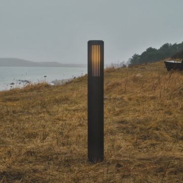 Nordlux Aludra 45 N - tuinpaal - Ø 12,4 x 45,4 cm - IP44 - antraciet