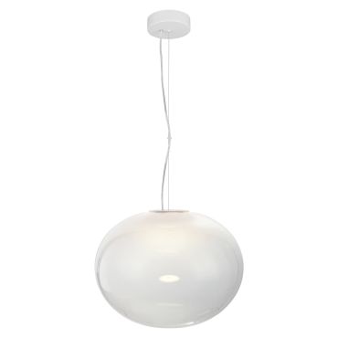 VK Lighting Iori - hanglamp - Ø 40 x 141 cm - 11W LED incl. - wit