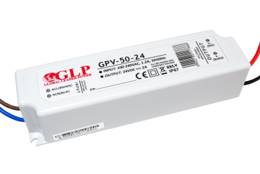 GLP LED driver - 24Vdc/230V - IP67 - 50W - niet-dimbaar