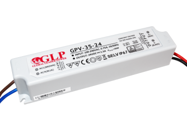 GLP LED driver - 24Vdc/230V - IP67 - 36W - niet-dimbaar