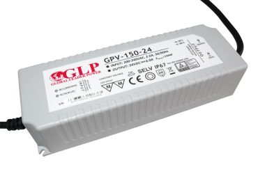 GLP LED driver - 24Vdc/230V - IP67 - 150W - niet-dimbaar