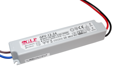 GLP LED driver - 24Vdc/230V - IP67 - 12W - niet-dimbaar