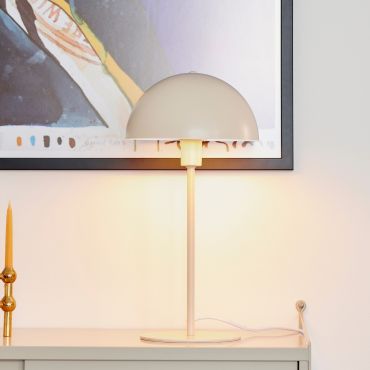 Nordlux Ellen 20 - tafellamp - Ø 20 x 41,5 cm - beige