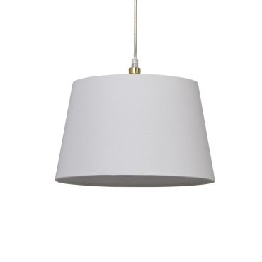 Searchlight Clyde Tapered Shade - lampenkap - Ø 30 x 19 cm - wit