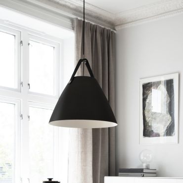 Design for the People Strap 36 - hanglamp - Ø 36 x 343,75 cm - zwart