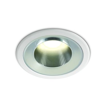 ONE Light Dark Light Project - inbouwspot - Ø  235 mm, Ø 210 mm inbouwmaat - 25W LED incl. - IP54 - wit - witte lichtkleur