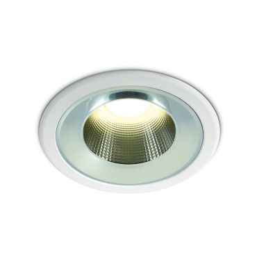 ONE Light Dark Light Project Range - inbouwspot - Ø 170 mm, Ø 150 mm inbouwmaat - 18W LED incl. - IP54 - wit - warm witte lichtkleur