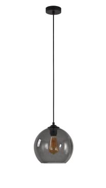 Artdelight Marino - hanglamp - Ø 25 x 176 cm - gerookt