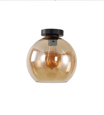 Artdelight Marino - plafondverlichting - Ø 25 x 26 cm - amber