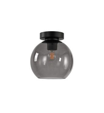 Artdelight Marino - plafondverlichting - Ø 20 x 21 cm - gerookt