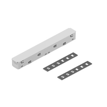 VK Lighting Eiva  - magnetisch railsysteem - elektrische en mechanische connector voor inbouwprofiel - wit