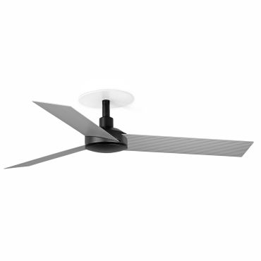 Faro Cruiser S - plafondventilator met inbouwrozet - Ø 106 cm - mat zwart en aluminium