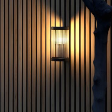 Nordlux Coupar - buiten wandverlichting - 13 x 14 x 25 cm - IP54 - zwart
