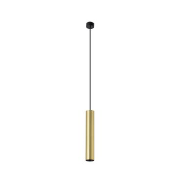 Faro Stan - hanglamp - Ø 6 x 33 cm - goud