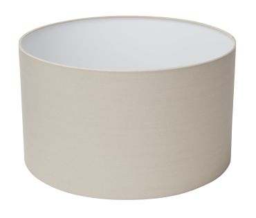 Projectlight Drum - lampenkap - Ø 40 x 23 cm - beige