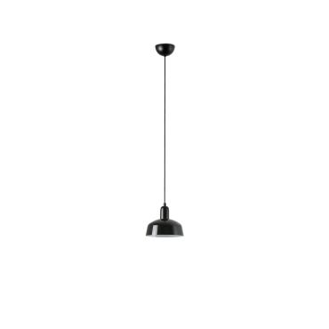 Faro Tatawin S - hanglamp - Ø 18,4 x 208,1 cm - satijnzwart en glanszwart