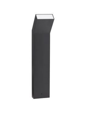 Nova Luce Brigitta - tuinpaal - 12 x 60 x 13,7 cm - 6W LED incl. - IP65 - zandzwart