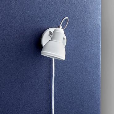 Nordlux Aslak 8 - wandspot met schakelaar - 8 x 10,5 cm - wit