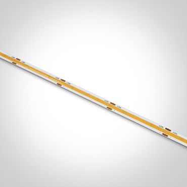ONE Light COB LED Strip - 0,8 cm breed, 500 cm lengte - 24Vdc - dimbaar - 4W LED per meter - 2700K