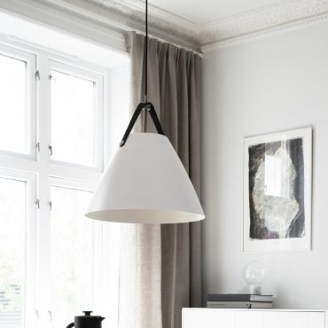 Design for the People Strap 36 - hanglamp - Ø 36 x 343,75 cm - wit