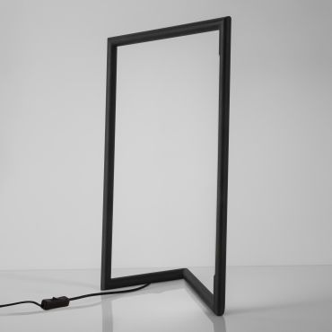 Nova Luce Ensio - tafellamp - 40 x 17 x 25,5 cm - 7W LED incl. - zwart