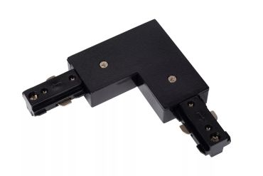 Lucide Track L-koppelstuk rechts - 1-fase Railsysteem - 230V - zwart