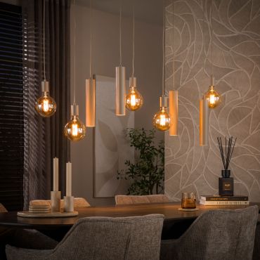 Vico Senso - hanglamp - 120 x 20 x 150 cm - beige