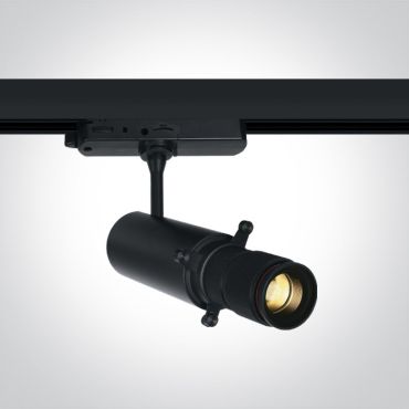 ONE Light Adjustable Shape Beam Zoomable - rail spot - Ø 4,7 x 20,5 cm - 12W LED incl. - zwart