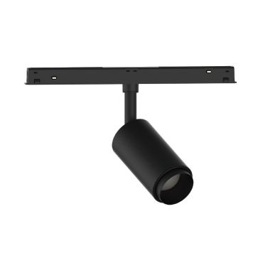 VK Lighting Eiva - magnetisch railsysteem - railspot met zoom - Ø 4,5 x 9cm - 15W LED incl. - DALI dimbaar - zwart