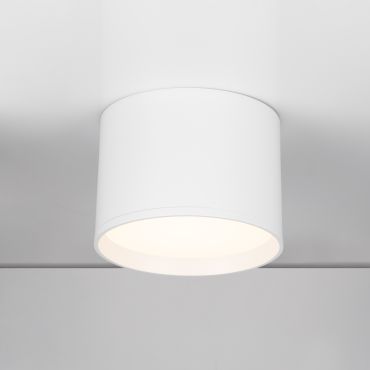 Nova Luce Ziaza - plafondlamp - Ø 12 x 8,6 cm - 17W LED incl. - zandwit