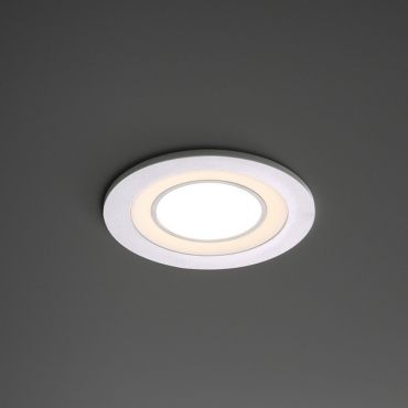 Nordlux Clyde 8 - inbouwspot - Ø 82 mm, Ø 65 mm inbouwmaat - 3 stappen Moodmaker functie - 5,5W LED incl. - 2700K - wit