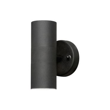 Konstsmide Modena Up/Down - buiten wandlamp - 9,5 x 11,5 x 17 cm - IP44 - zwart