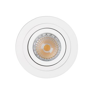 Faro Radon - inbouwspot - Ø 92 mm, Ø 80 mm inbouwmaat - mat wit