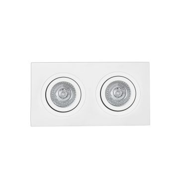 Faro Radon - inbouwspot - 180 x 92 mm, 170 x 80 mm inbouwmaat - mat wit