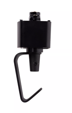 Lucide Track - Pendeladapter - 1-fase Railsysteem - zwart