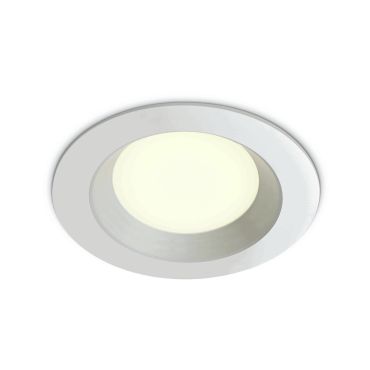 ONE Light - inbouwspot - Ø 90 mm, Ø 68 mm inbouwmaat - 3W LED incl. - wit - witte lichtkleur