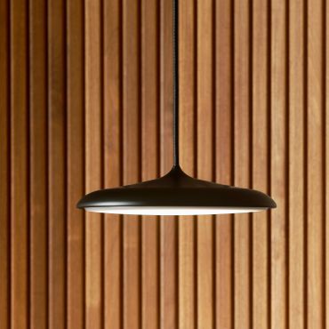 Design for the People Artist 25 - hanglamp - Ø 25 x 306 cm - 14W dimbare LED incl. - zwart