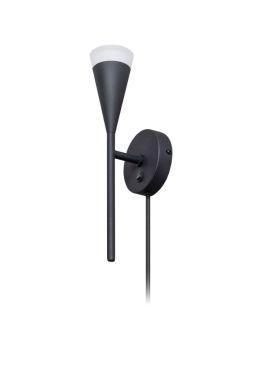ETH Defender - wandlamp - 10 x 10,5 x 33,7 cm - zwart