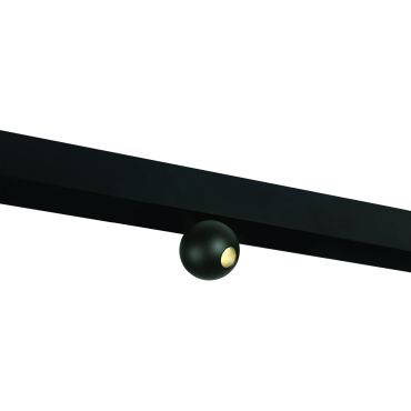 ONE Light magnetisch railsysteem MINI, MIDI &amp; MAXI - railspot - Ø 5,4 x 8 cm - 7W LED incl. - zwart